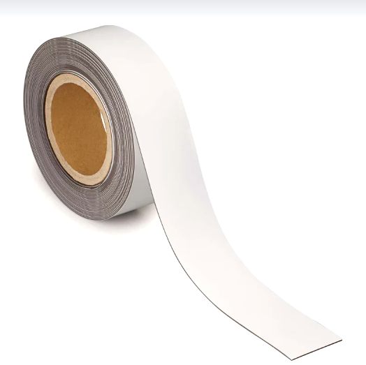 Magnetic labelling tape